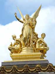 Statue on the roof (Right)